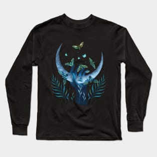 Moth Hand Long Sleeve T-Shirt